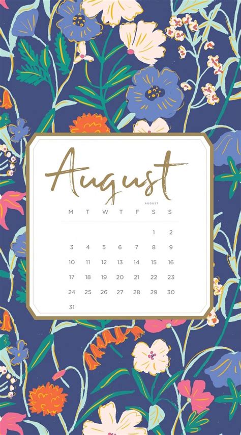 Best August 2020 Iphone Wallpaper In 2020 Calendar Wallpaper Iphone