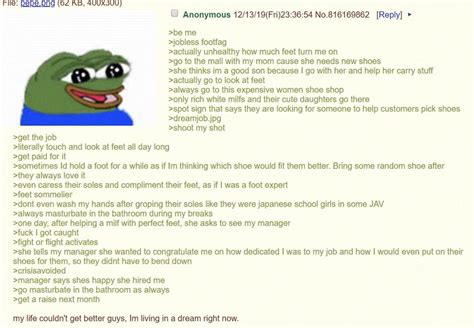 Anon Has A Foot Fetish R Greentext Greentext Stories Know Your Meme