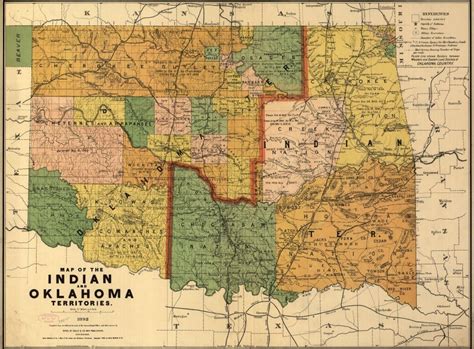 Oklahomas Origins In Our American County Histories Collection Indian