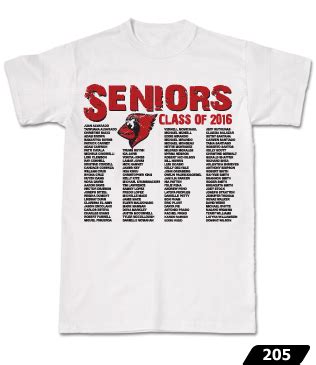 Class Lists | Gariel.com | Senior class shirts, Class shirt, Class list