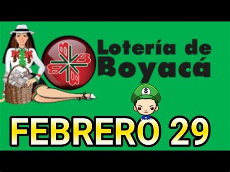 Último sorteo de la lotería de boyacá. Resultados lotería de Boyaca 29 de Febrero de 2020 - YouTube