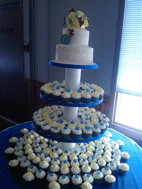 Red velvet cake is a classic. Blue Velvet Wedding - CakeCentral.com