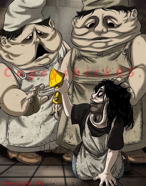 Caught [COLORED] by Cageyshick05 | Little nightmares fanart, Nightmares