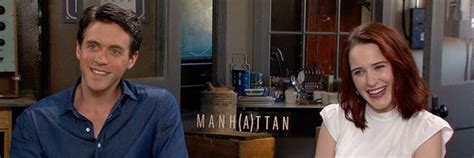 Manhattan Season 2 Rachel Brosnahan Ashley Zukerman