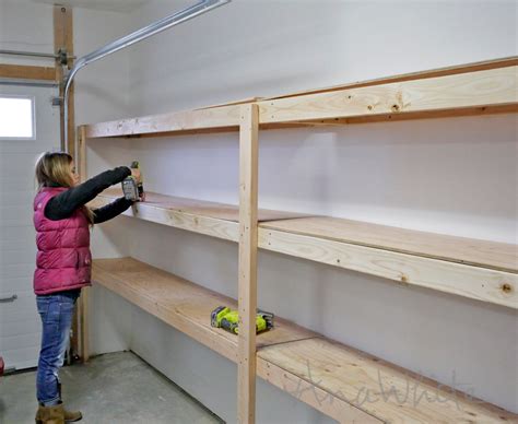 The Right Wood For Your Garage Shelves Garage Ideas