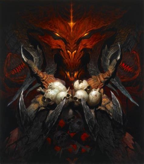 Diablo By Brom Diablo Dark Fantasy Art Art