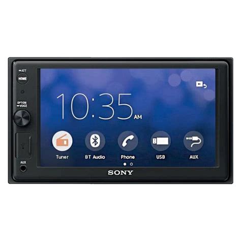 Sony Xav Ax1000 6 Media Player With Bluetooth And Apple Car Play Car