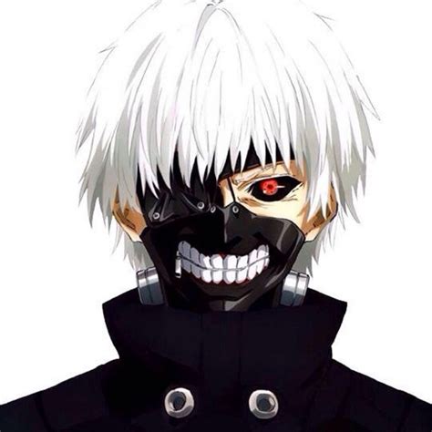 With no place to belong to and a constant thirst for his own kind. Tokyo Ghoul Ken Kaneki Black Leather Mask w/Metal + Wig ...