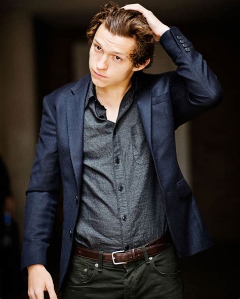 June of 2017 | the largest & most comprehensive fan source dedicated to the career of the talented tom holland. Underrated photoshoot of Tom's. He looks so hot in it I ...
