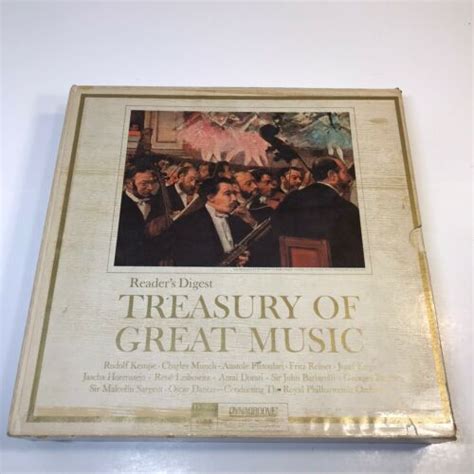 Readers Digest Treasury Of Great Music Box Set Complete
