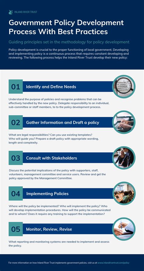 Government Policy Development Process Infographic Venngage