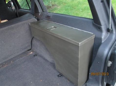 Fs Xj Steel Cargo Box Cubby Area Storage Solution Jeep Cherokee Forum