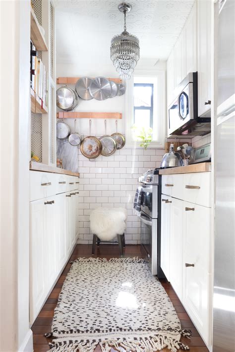 Find inspiration in these galley kitchen ideas for decorating your own cooking area. Teeny, Tiny NYC Kitchen Inspiration | Apartment Therapy