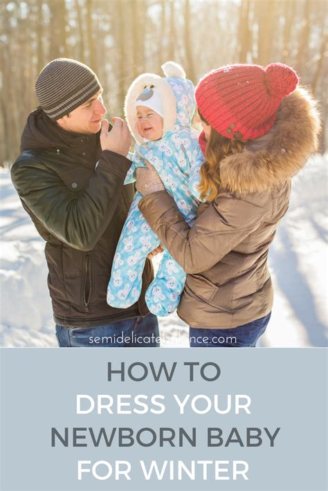 How To Dress Your Newborn Baby For Winter