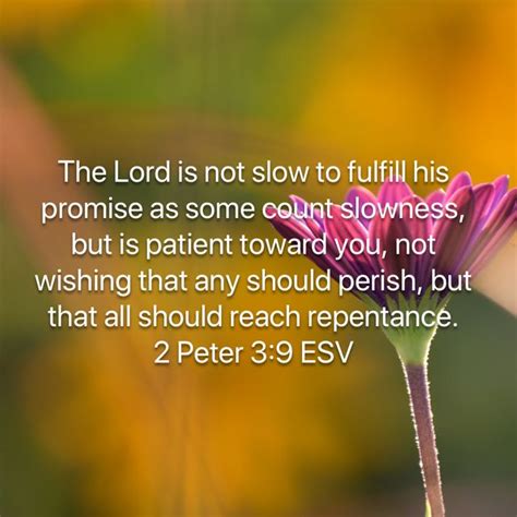 2 Peter 39 The Lord Is Not Slow To Fulfill His Promise As Some Count