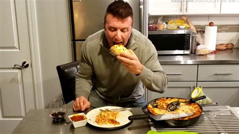 Press dough onto bottom and 1 in. Sausage Lasagna in a Cast Iron Skillet - YouTube