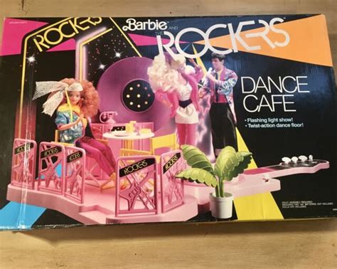 Lot Vintage 1985 Barbie And The Rockers Stage Dance Cafe Drum Set One