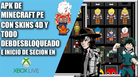 How does it look in mcpe? Minecraft PE 1.14.30 official 4D SKINS |Echa Por BiHanYT ...