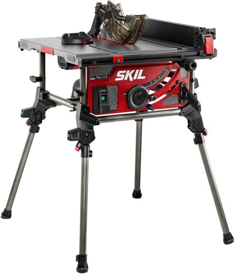 Buy Skil 15 Amp 10 Inch Portable Jobsite Table Saw With Folding Stand