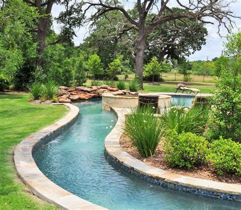 Renovated this backyard with updating all of the hardscape concrete to pavers, new landscape rock, all new plants and cactus, added landscape lighting, and tied in the work from home ( wfh ) backyard office into the design. 97 best Lazy River images on Pinterest | Lazy river pool ...
