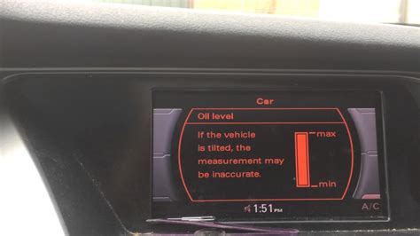 How to check audi q5 engine oil level. 2011 A4 oil level - YouTube