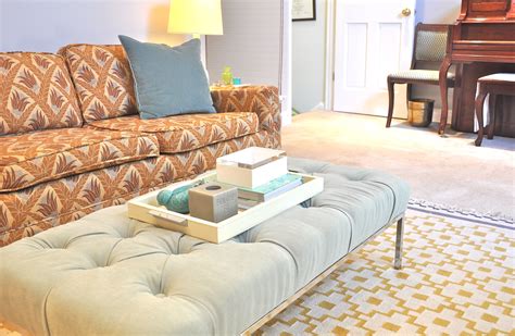 The tip junkie} cuz love to promote talented women through their creative products and diy tutorials. DIY ottoman | Tufted ottoman living room, Ottoman in ...