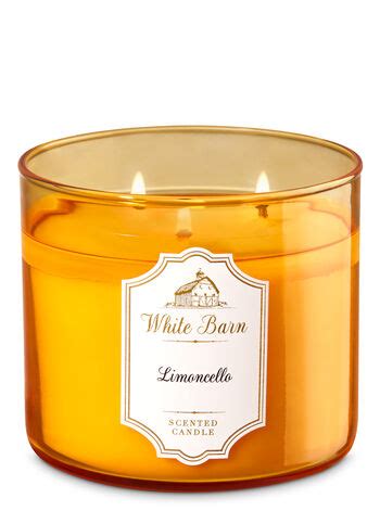 Heather james doesn't recommend white barn candle co. Limoncello 3-Wick Candle - White Barn | Bath & Body Works