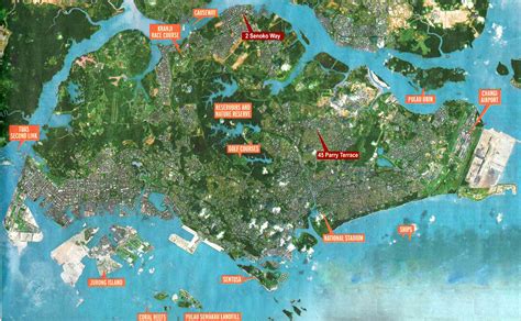 Google maps is the ultimate tool for satellite maps. Singapore Map and Singapore Satellite Image