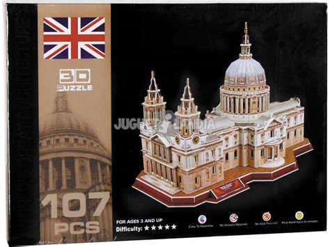 The puzzle of paul, the rev'd canon dr marian free answers this question: Puzzle 3D St Paul´s Cathedral 107 piezas - Juguetilandia