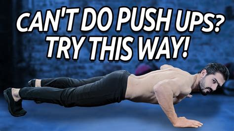 Cant Do Push Ups How To Start Push Ups For Build Chest Muscles Youtube