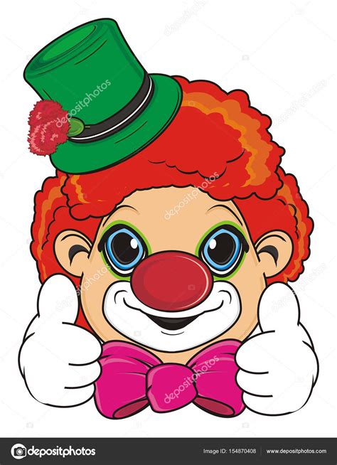 Smiling Colored Clown — Stock Photo © Tatty77tatty 154870408