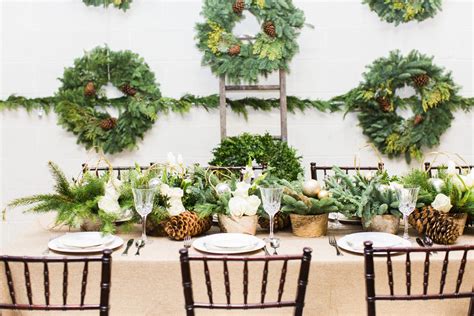 Winter Wedding Ideas Wreaths As Bouquets And Pinecone
