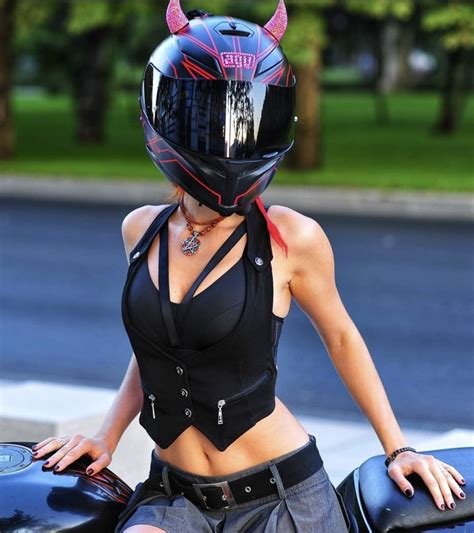 Chertovka 666 Womens Motorcycle Helmets Motorcycle Helmet