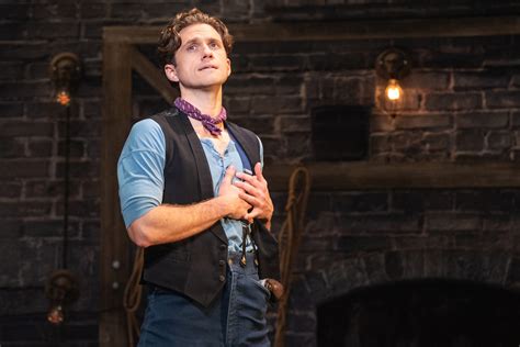 First Look Aaron Tveit Steps Back Into Moulin Rouge The Musical