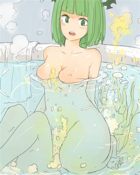 Rule 34 13o 2girls Bath Brandish Mew Breasts Facesitting Fairy Tail Fart Female Only Green