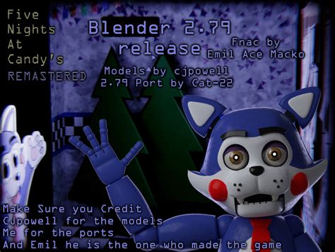 Fnac Remastered Blender 279 Release By Moltenfreddy2001 On Deviantart