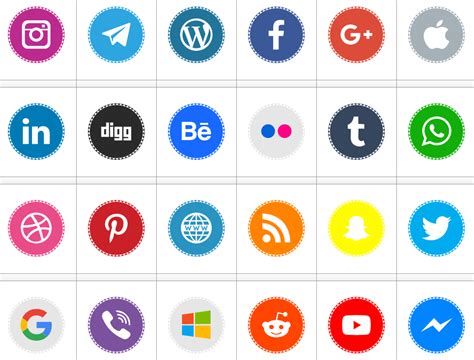 Icons Social Media 11 Font By Elharrak Fontspace