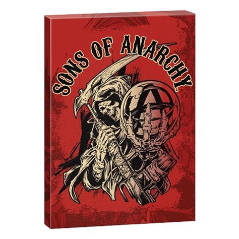Sons Of Anarchy Wall Canvas Set Of 2 9314783453917 Mwave