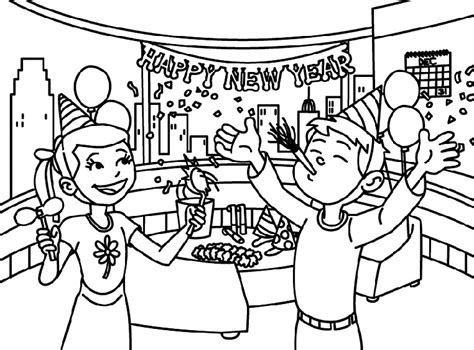 New year's resolution coloring pages. January Coloring Pages - Best Coloring Pages For Kids