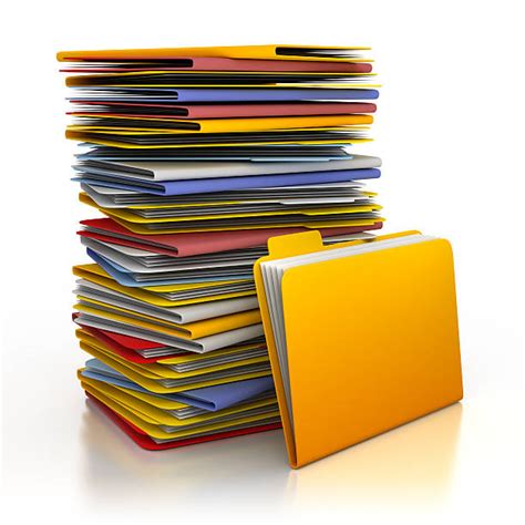 Orange Binders Stock Photos Pictures And Royalty Free Images Istock