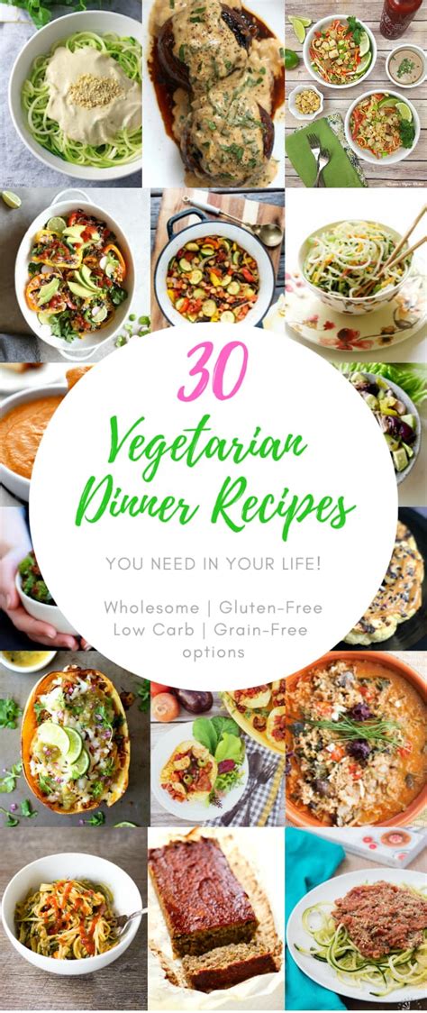 Next up, our favorite gluten free dinner recipe: 30 Vegetarian Dinners You Need In Your Life (Gluten-Free ...