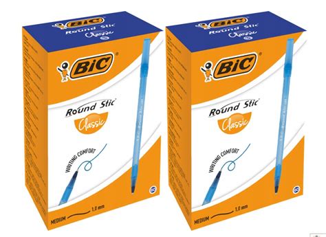 Bic Round Stic Classic DŁugopis Niebieski 2 X 60 Szt 5904921480062