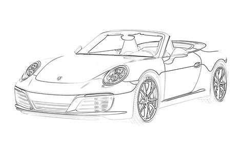 Porsche Coloring Pages News Coloring Page Guide Hot Sex Picture