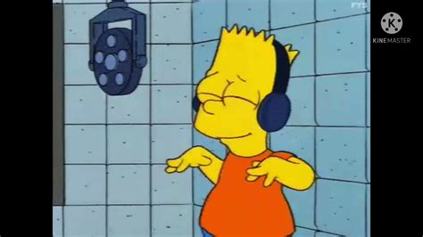 Bart Simpson Listening To His Favourite Song Youtube