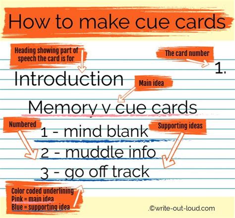 When preparing a research paper, it is essential to take good notes. How to make and use cue cards in speeches | Cue cards ...