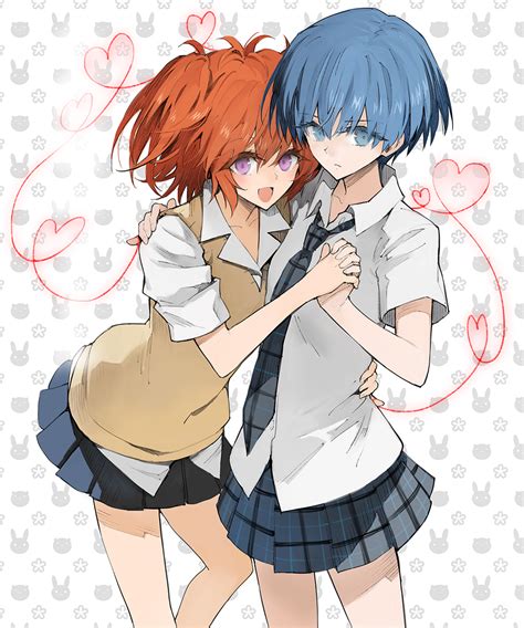 Ichinose Haru And Azuma Tokaku Akuma No Riddle Drawn By Minakata