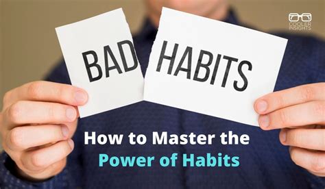 Mastering The Power Of Habits Cooler Insights