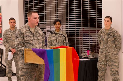 icemen show their colors during lgbt pride month kick off eielson air force base display