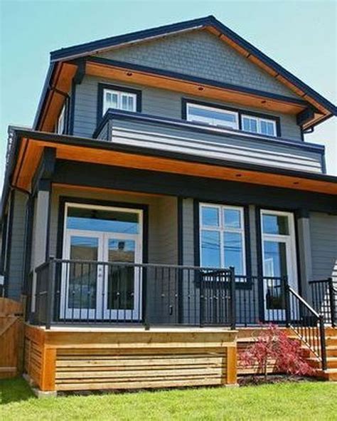 34 Attractive Black House Exterior Design Ideas To Try Asap Black