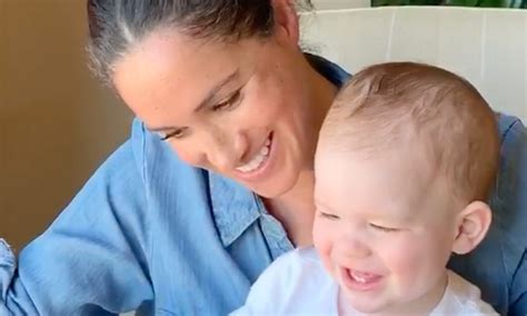 They are trying to make the best of it and are enjoying all the time. Meghan Markle reads to baby Archie on 1st birthday - watch ...